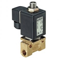 Solenoid valve for temperatures up to 180 degrees celsius  
